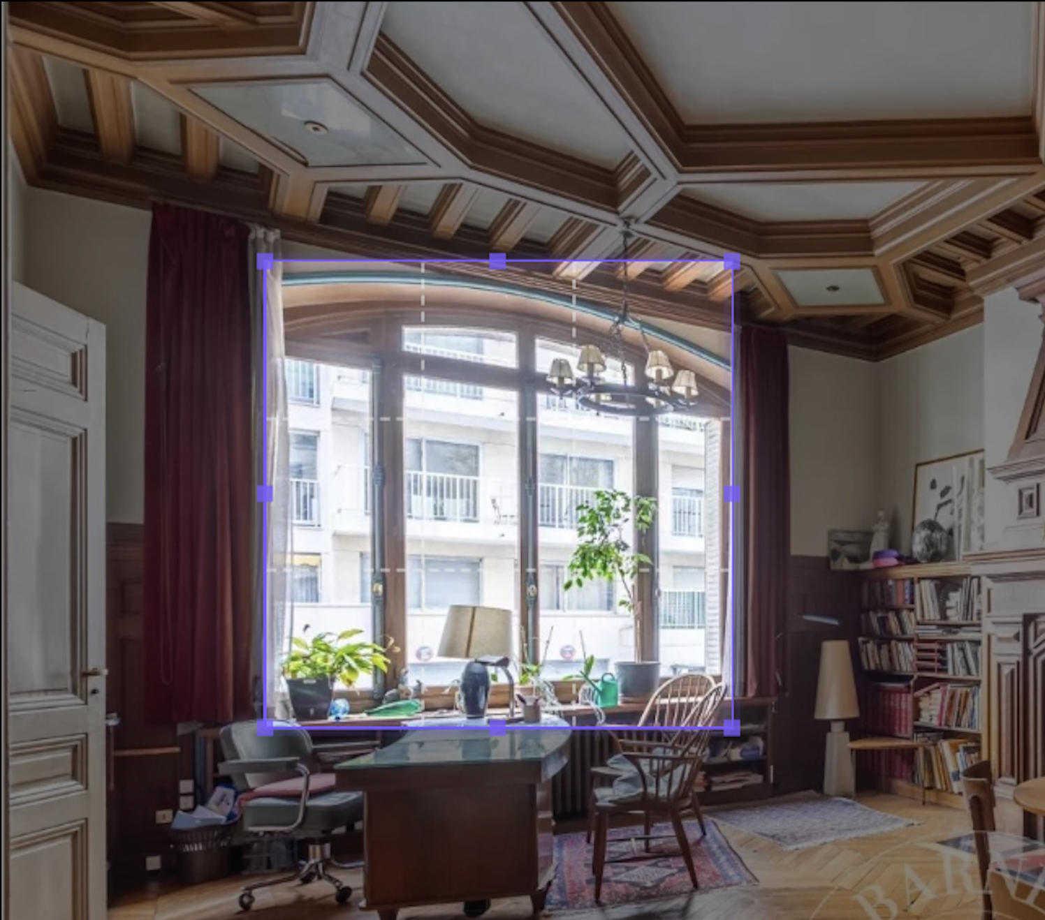 Mauvais exemple - Intérieur visible